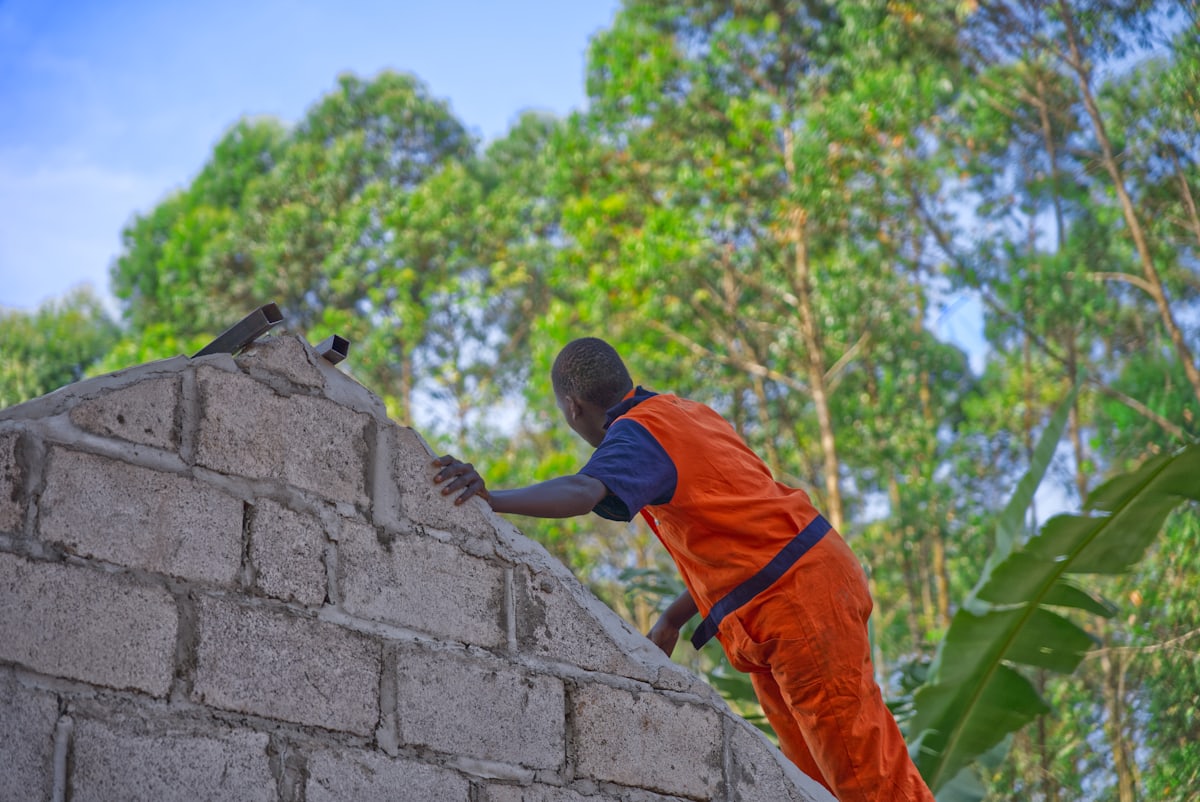 Step and masonry repair, Randolph